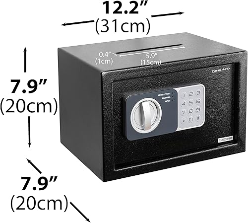 Vista 2 de Genie Hand Temporizador semanaldiario seguro de bloqueo de tiempo - Bloqueo de clase B - Tecnología anti rebote
