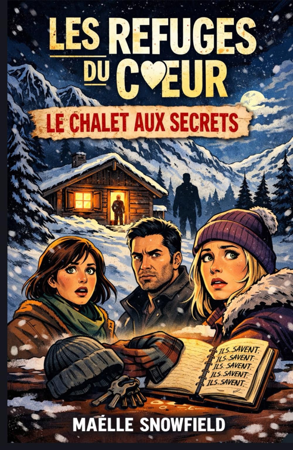LES REFUGES DU CŒUR : Le chalet aux secrets: Un cosy crime feutré au cœur de la montagne