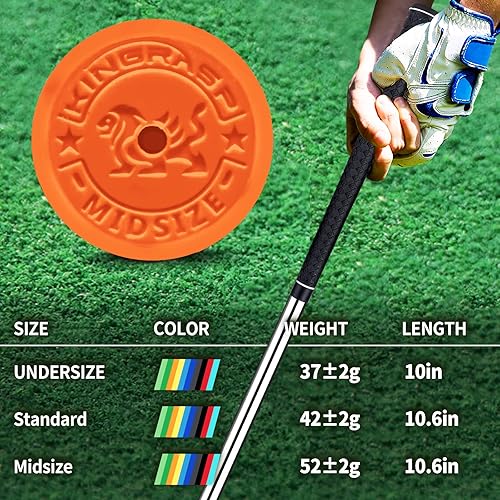 Miniatura 6 de Juego de empuñaduras para palos de golf (13 piezas)  Agarre de golf de goma multicompuesto para tamaño pequeñoestándarmediano, 10 colores opcionales.