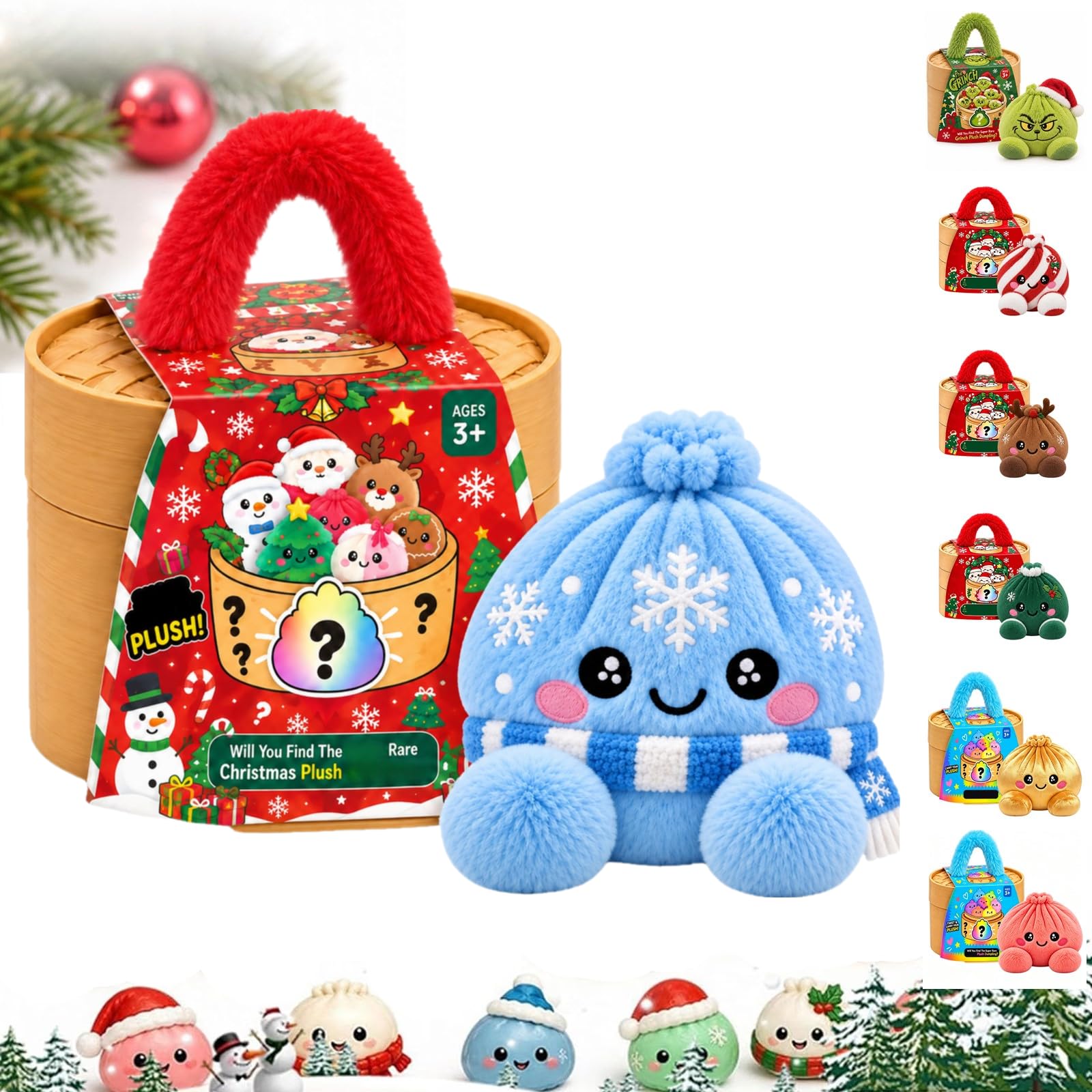 t*i様 mellojoy 大福シリーズ キウイ　クリスマスクッション Amazon.com: ASUIU Christmas Bun Pillow Giant Plush Cute Dumpling
