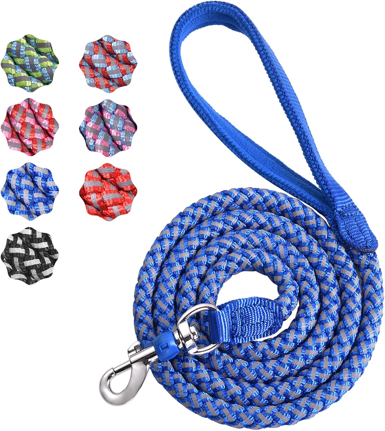Dog Training Leash for Small to Medium Dogs, Rope Dog Leash, Chew Proof and Reflective Dog Lead Dog Training Leash for Small to Medium Dogs, Rope Dog Leash, Chew Proof and Reflective Dog Lead