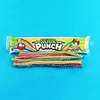 Vista 4 de Sour Punch Pajitas ácidas arcoíris, 2 onzas (paquete de 24)