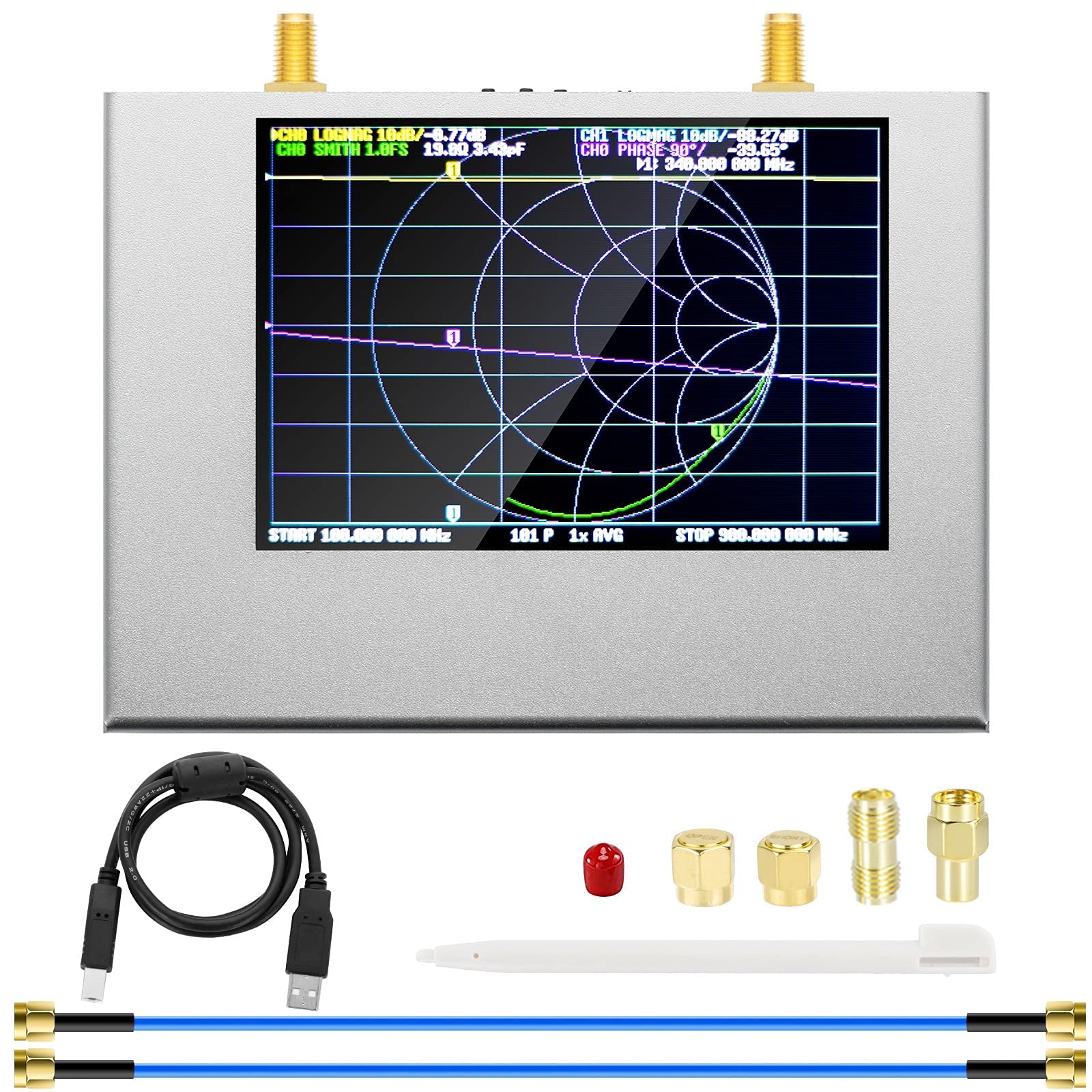 Buy LibreVNA Portable NanoVNA Vector Network Analyzer AURSINC Antenna