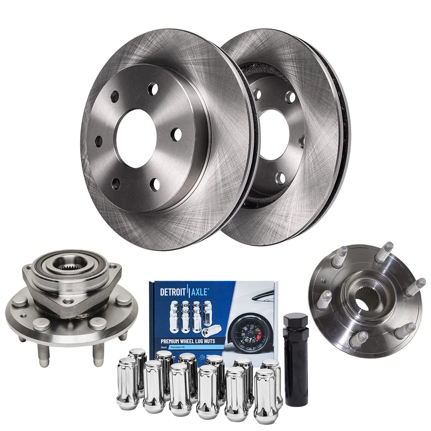 Detroit Axle - Rear Brake Kit for Chevrolet Traverse GMC Acadia