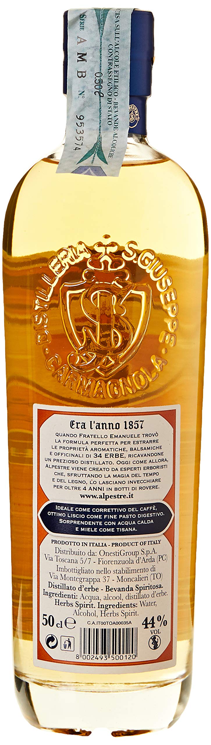 Alpestre Distillato di erbe CL.50