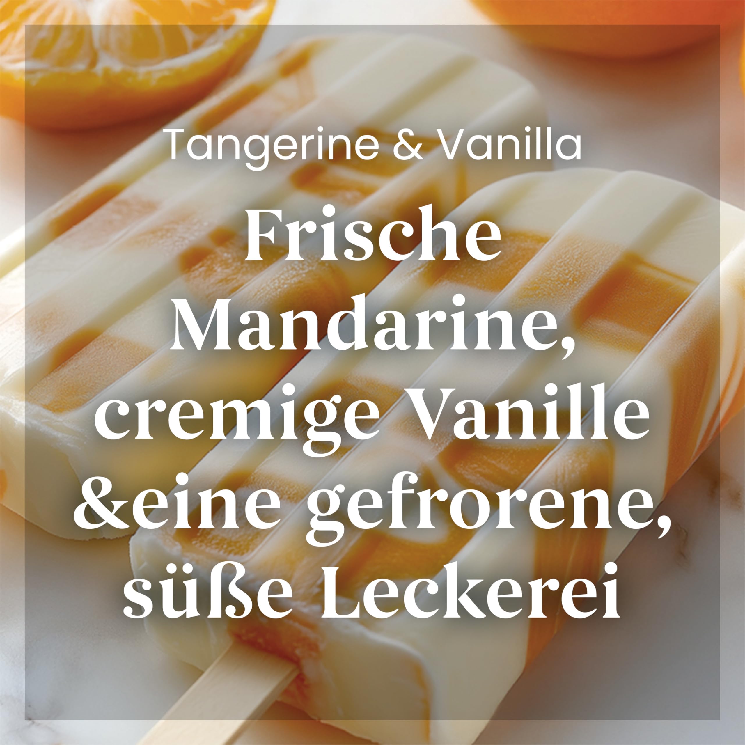 Yankee Candle Duftkerze | Tangerine & Vanilla Großes Glas | Lange Brenndauer: bis zu 150 Stunden | Geschenke für Frauen