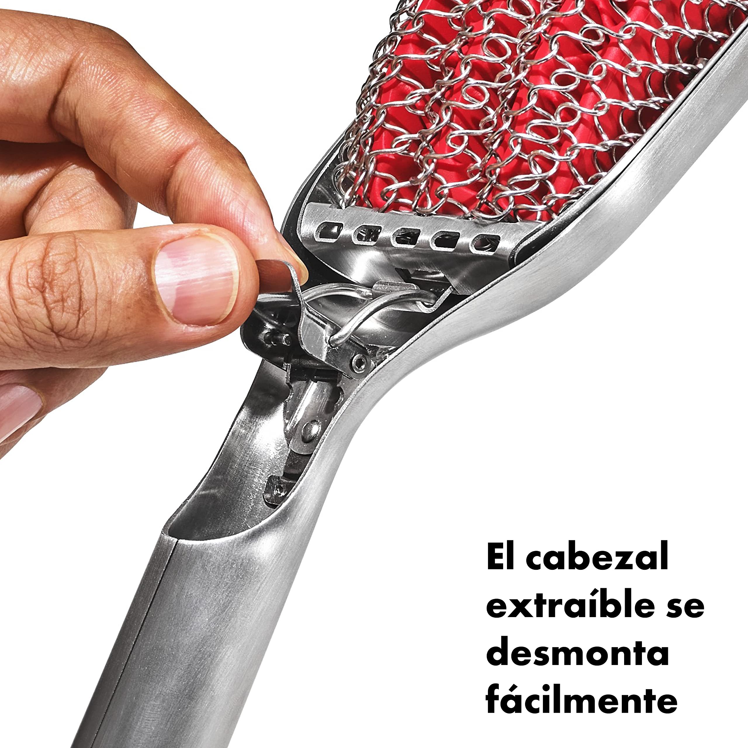 OXO Good Grips Hot Clean, Cepillo para Parrilla