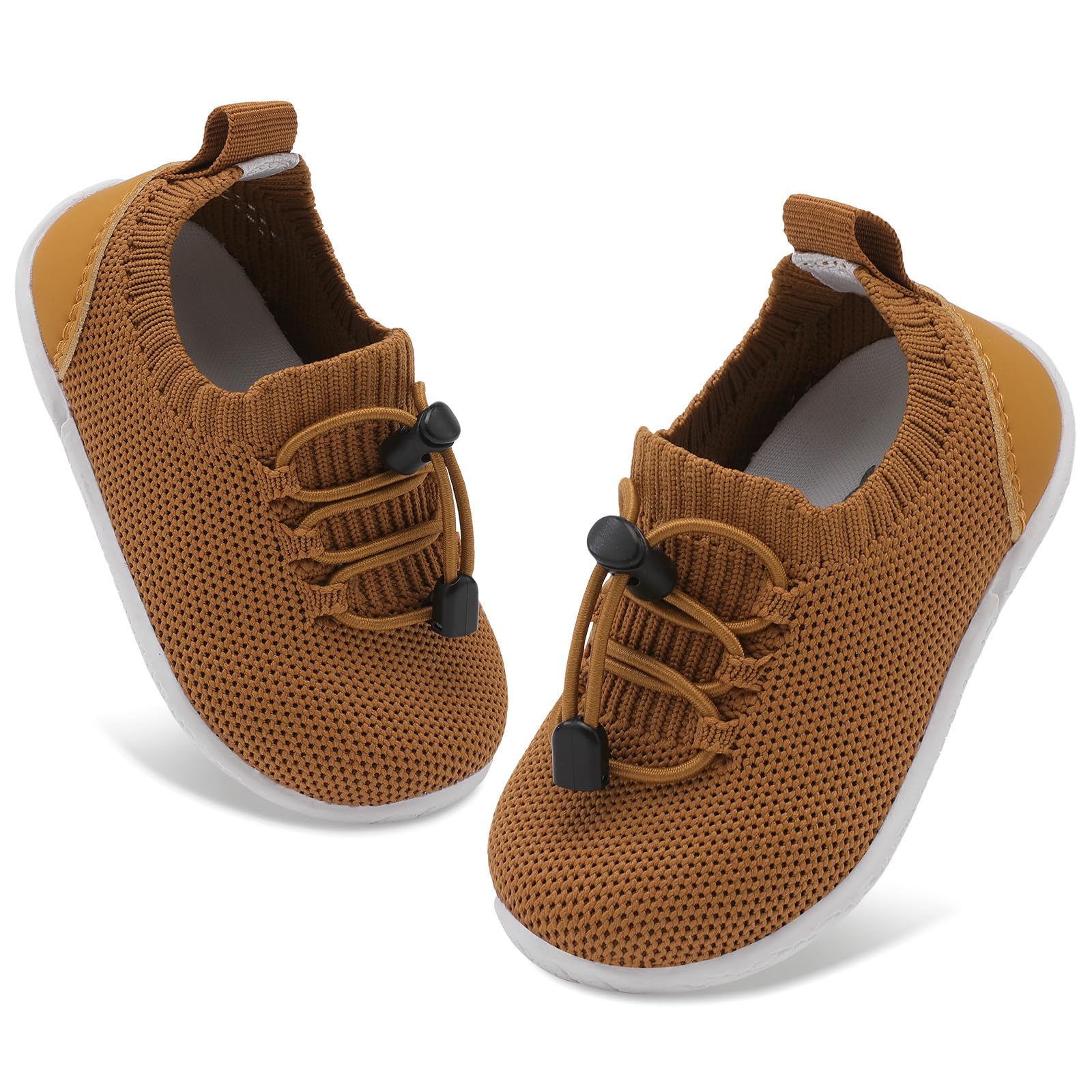Baby Shoes Boys Girls First Walking Shoes Infant Sneakers Crib Shoes Breathable Lightweight Slip On Shoes