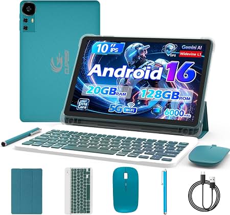 Android16 タブレット pcセット 11インチ 20GB+128GB Amazon.com: 11 inch Android 16 Tablet, 20GB + 128GB, 4G LTE Tablet