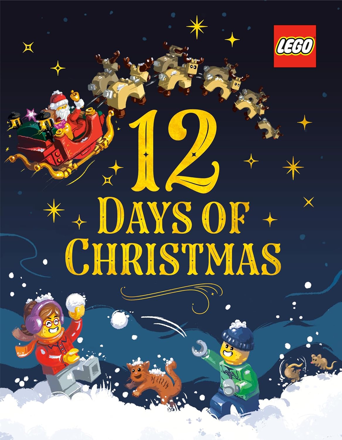 12 Days of Christmas (LEGO)      Hardcover – Picture Book, September 28, 2021