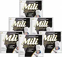 Guardanapos de Papel Mili Bistrô, Grande, Folha Dupla, 30 cm x 29,5 cm, 50 unidades por pacote, Kit com 6 Pacotes