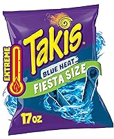 Vista 10 de Takis Intense Nacho - Bolsa tamaño Fiesta de 17 onzas, con sabor a queso, no picante, chips de tortilla enrollados