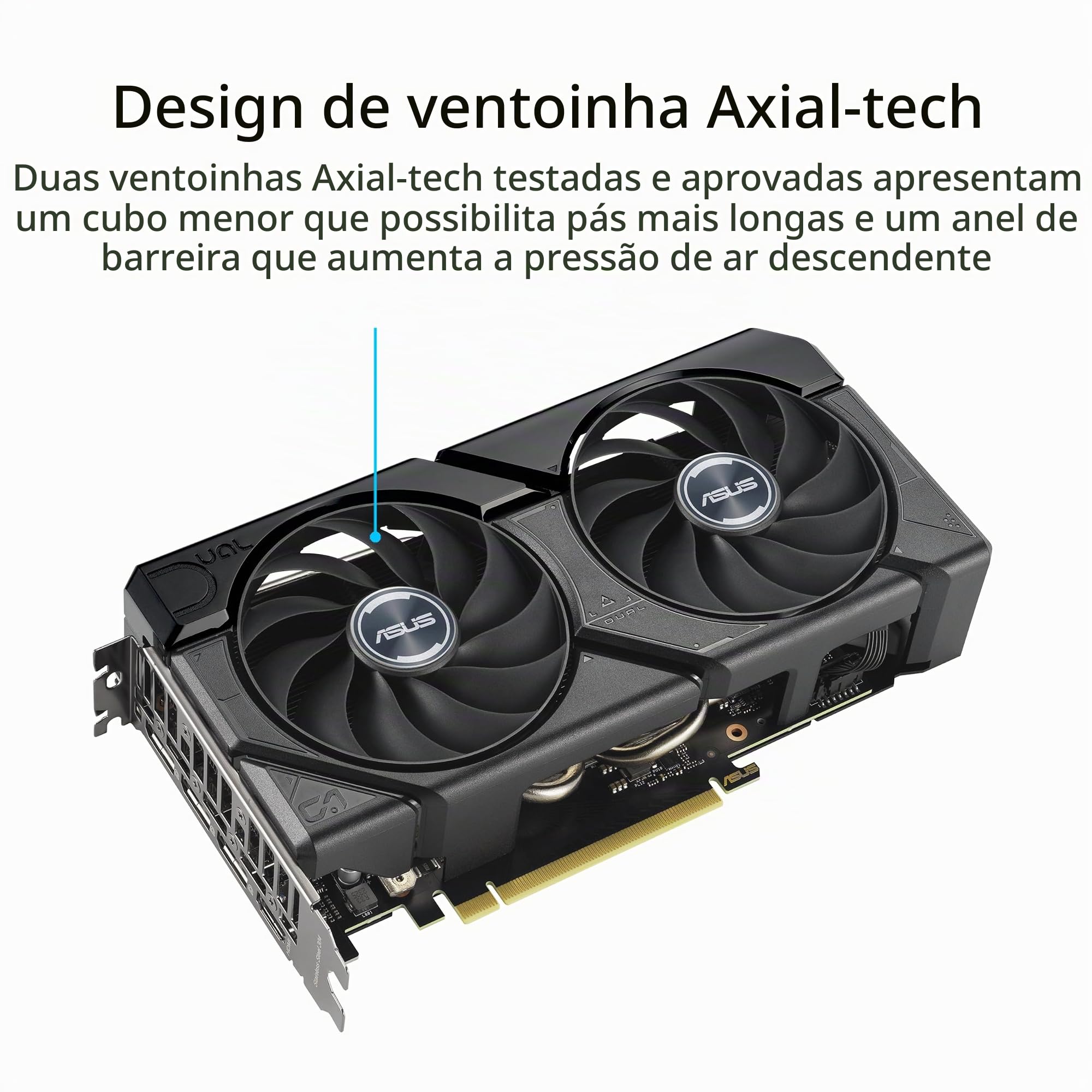 ASUS Dual GeForce RTX™ 4060 Ti EVO OC Edition 8GB GDDR6 (PCIe 4.0