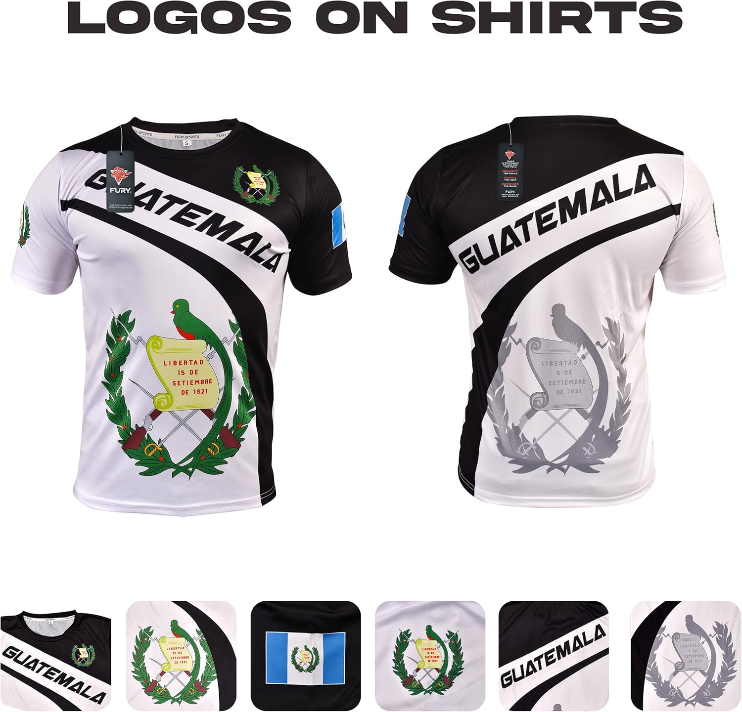 Fury Soccer Jersey - Guatemala Shirt - Camiseta Jersey Hombres/Men/Women/Unisex - Image 4