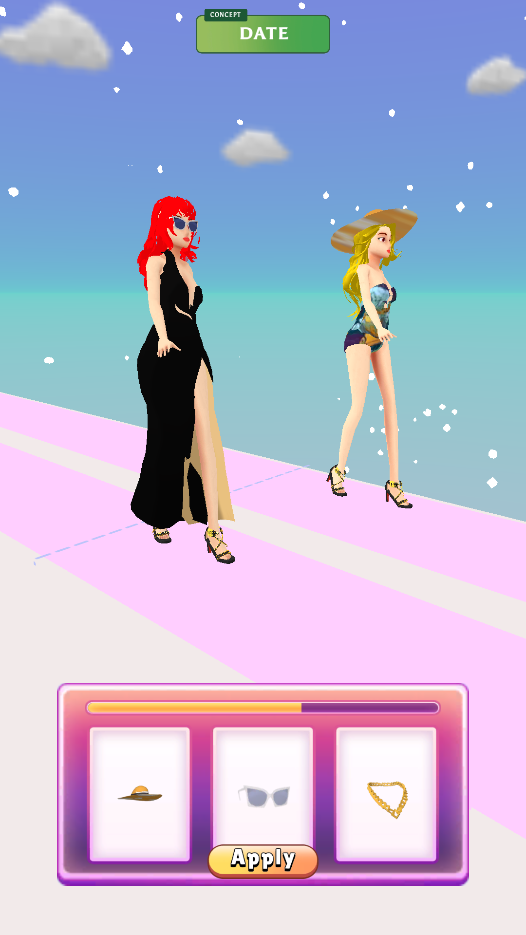 fashion runway dress up games Catwalk Show: Dress Up Game