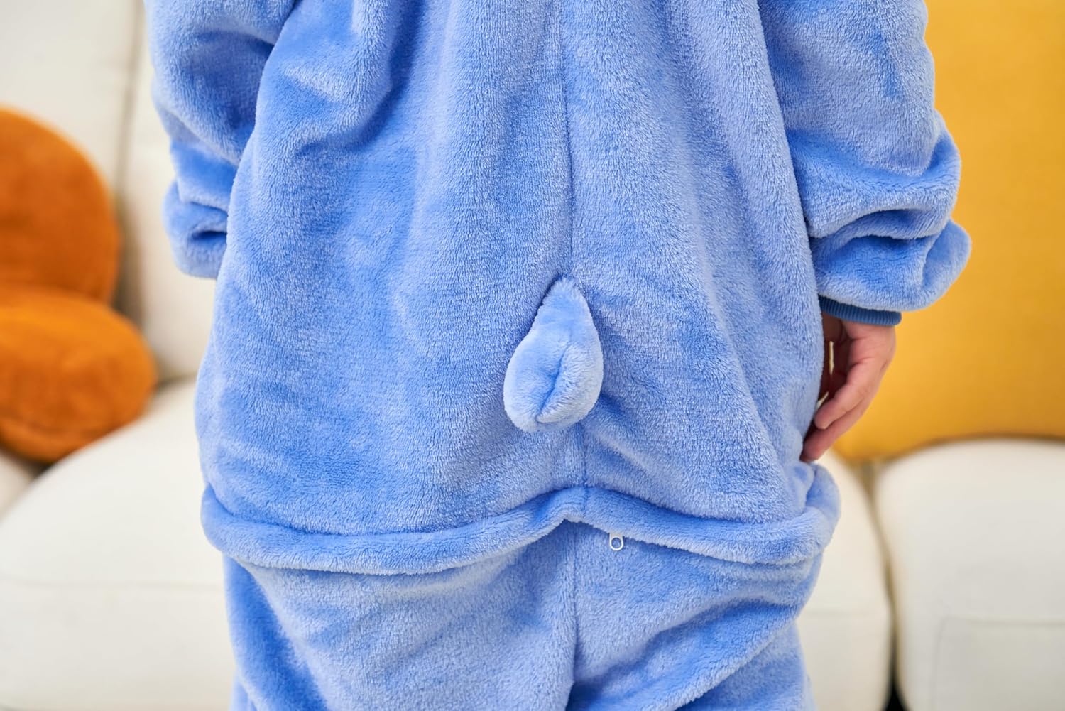 Unisex Adult Onesie Pajamas, Polar Fleece Cosplay Animal One Piece Halloween Costume Pajamas Homewear - Image 4