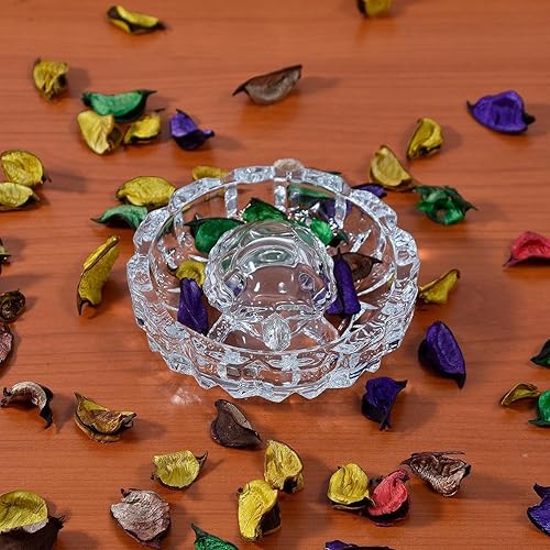 Miniatura 2 de Plato de tortuga de cristal para Feng Shui, plato de tortuga para Vastu, buena suerte, salud y prosperidad, juego de regalo decorativo para el hogar
