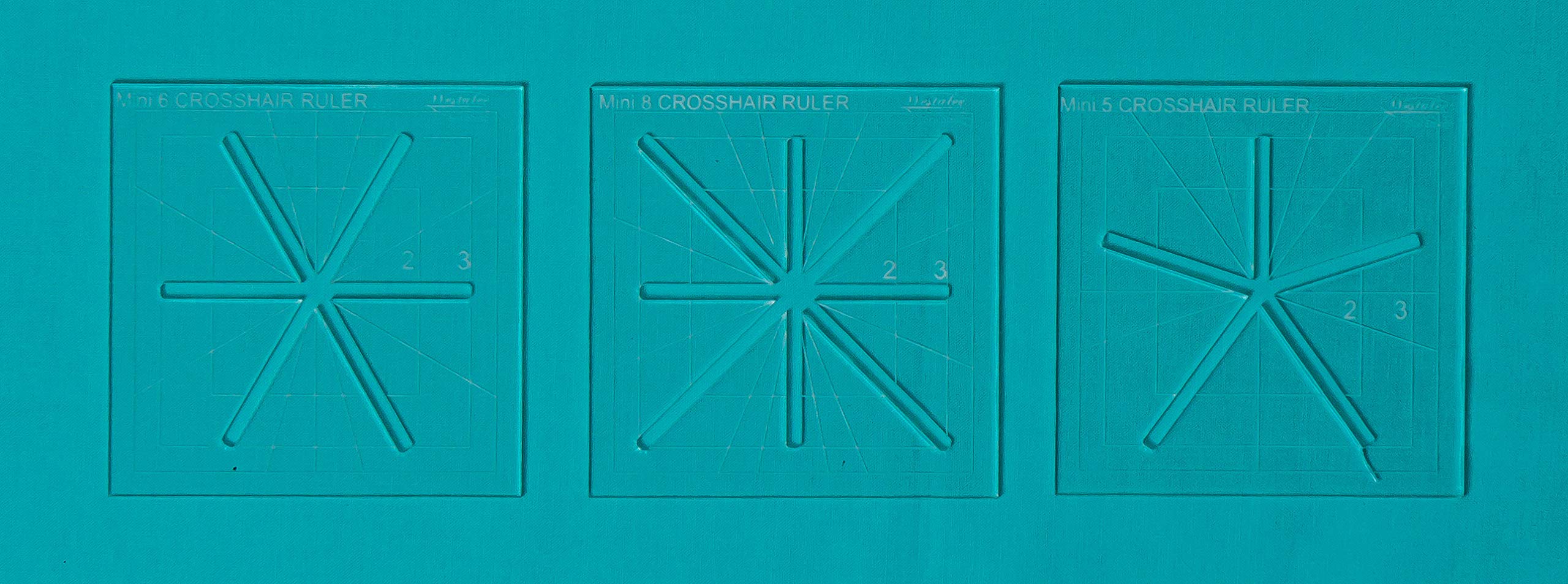 Westalee Design Mini Crosshair Ruler Set of 3