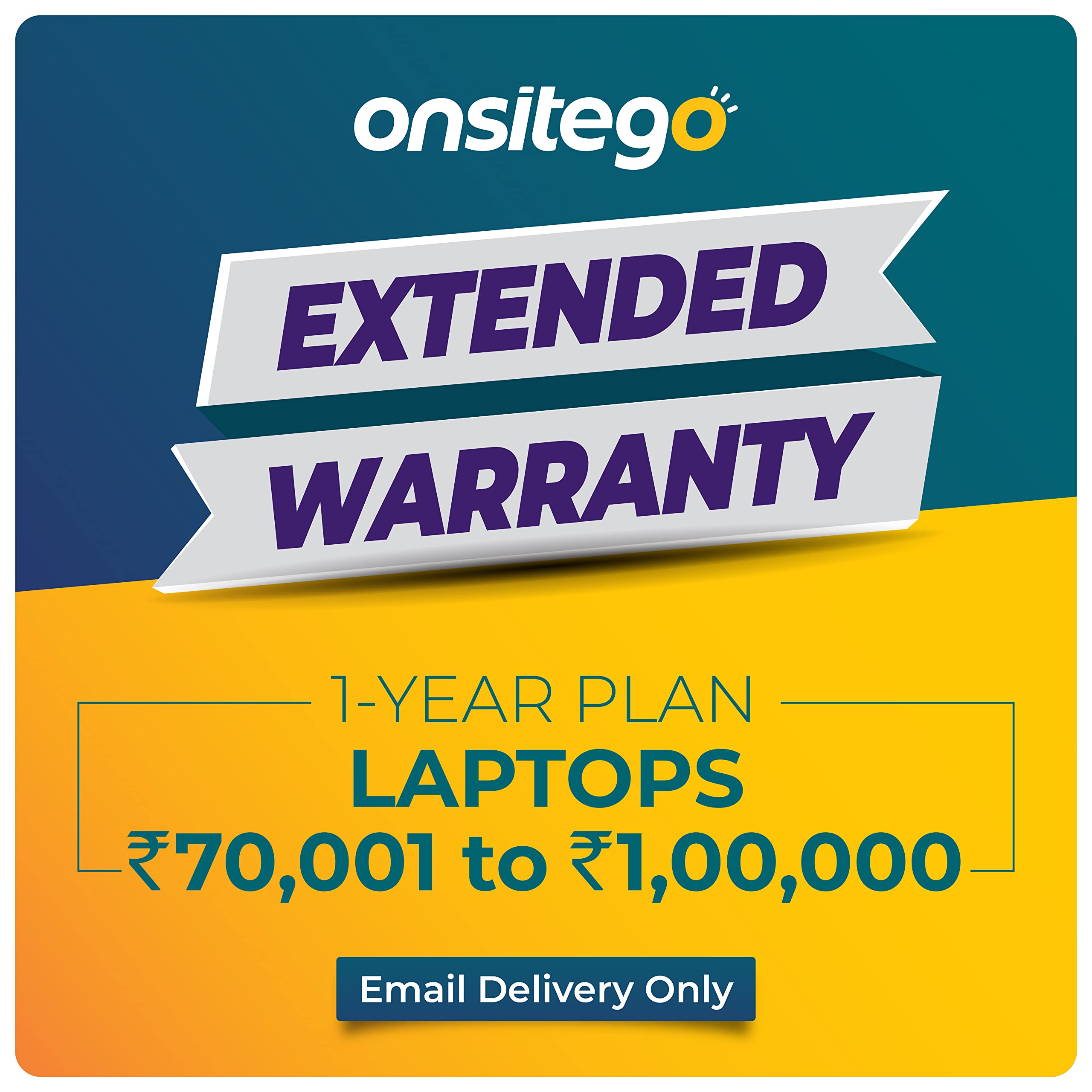 Onsitego 1 Year Extended Warranty for Laptops from Rs. 70001 to Rs. 100000 for B2B (Email Delivery in 2 Hours) (B0893X9885) Amazon Price History, Amazon Price Tracker