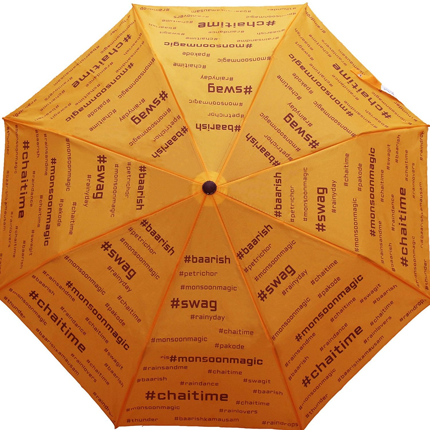 Buy Cheeky Chunk Hashtag Umbrella 3 Fold at Amazon.in