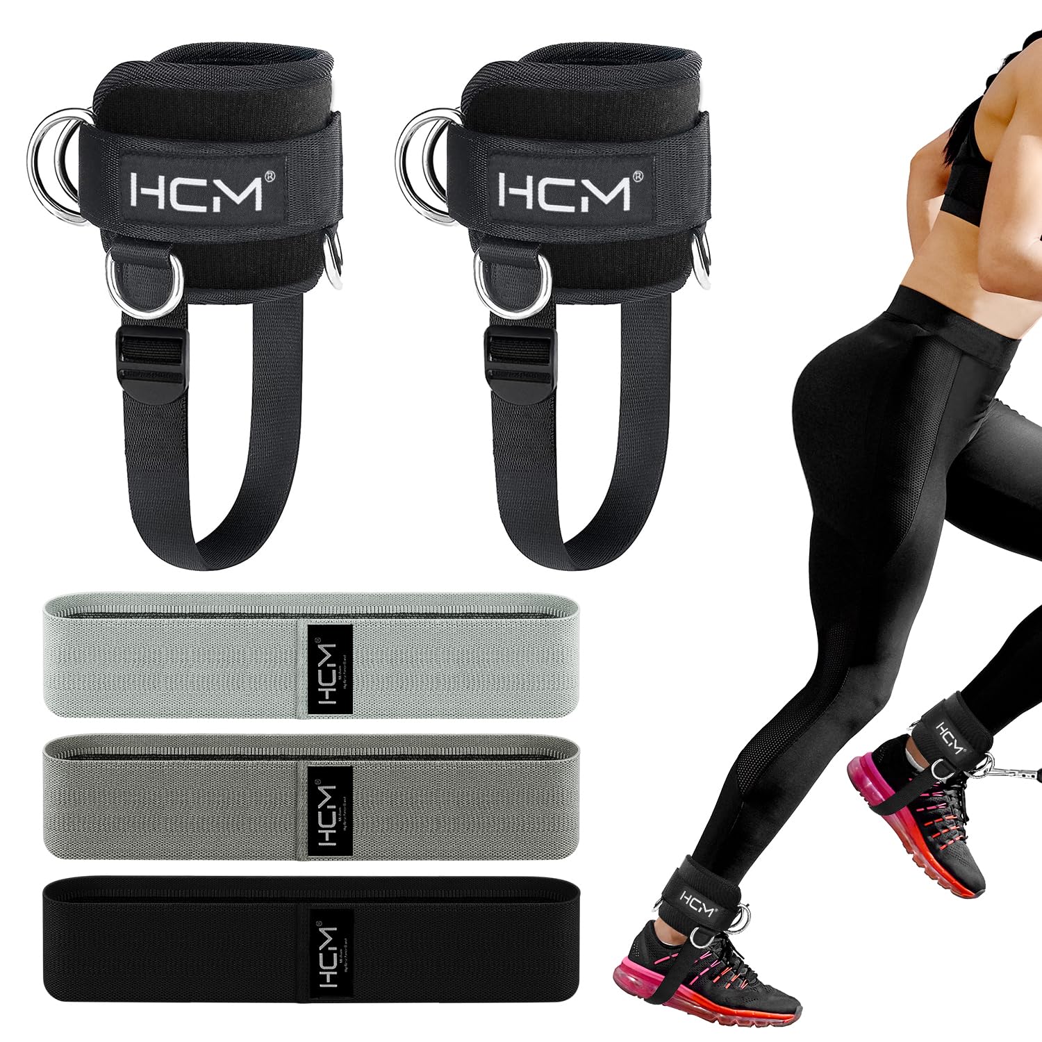 Photo 1 of **2 PAIR** HCM Barbell Pad Set for Squat Hip Thrusts 