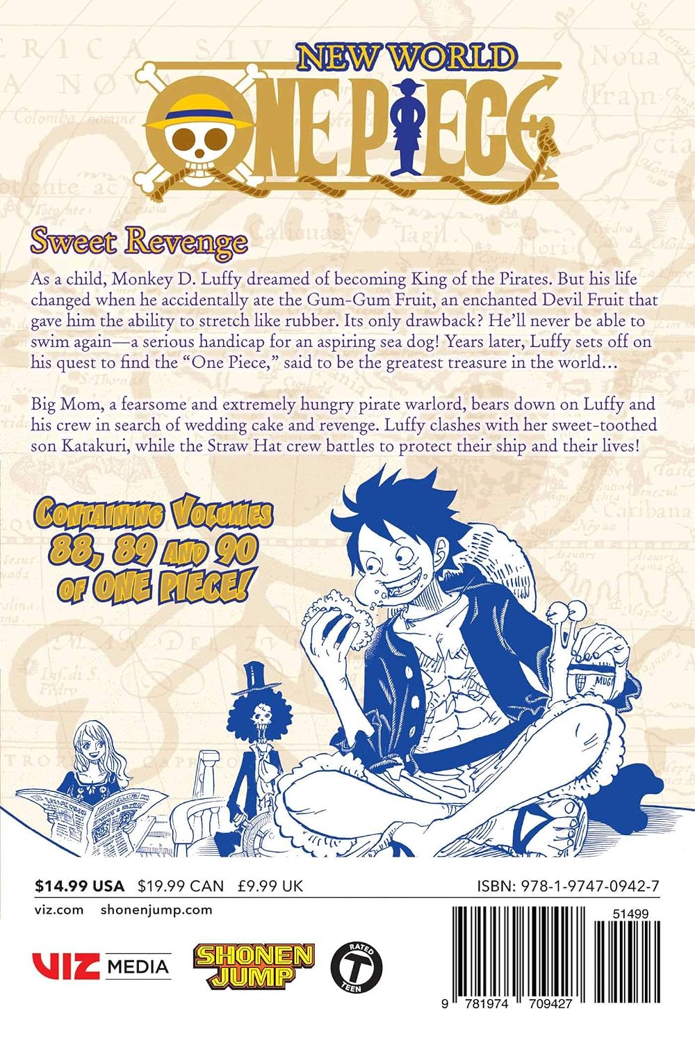 One Piece (Omnibus Edition), Vol. 30: Includes vols. 88, 89 & 90