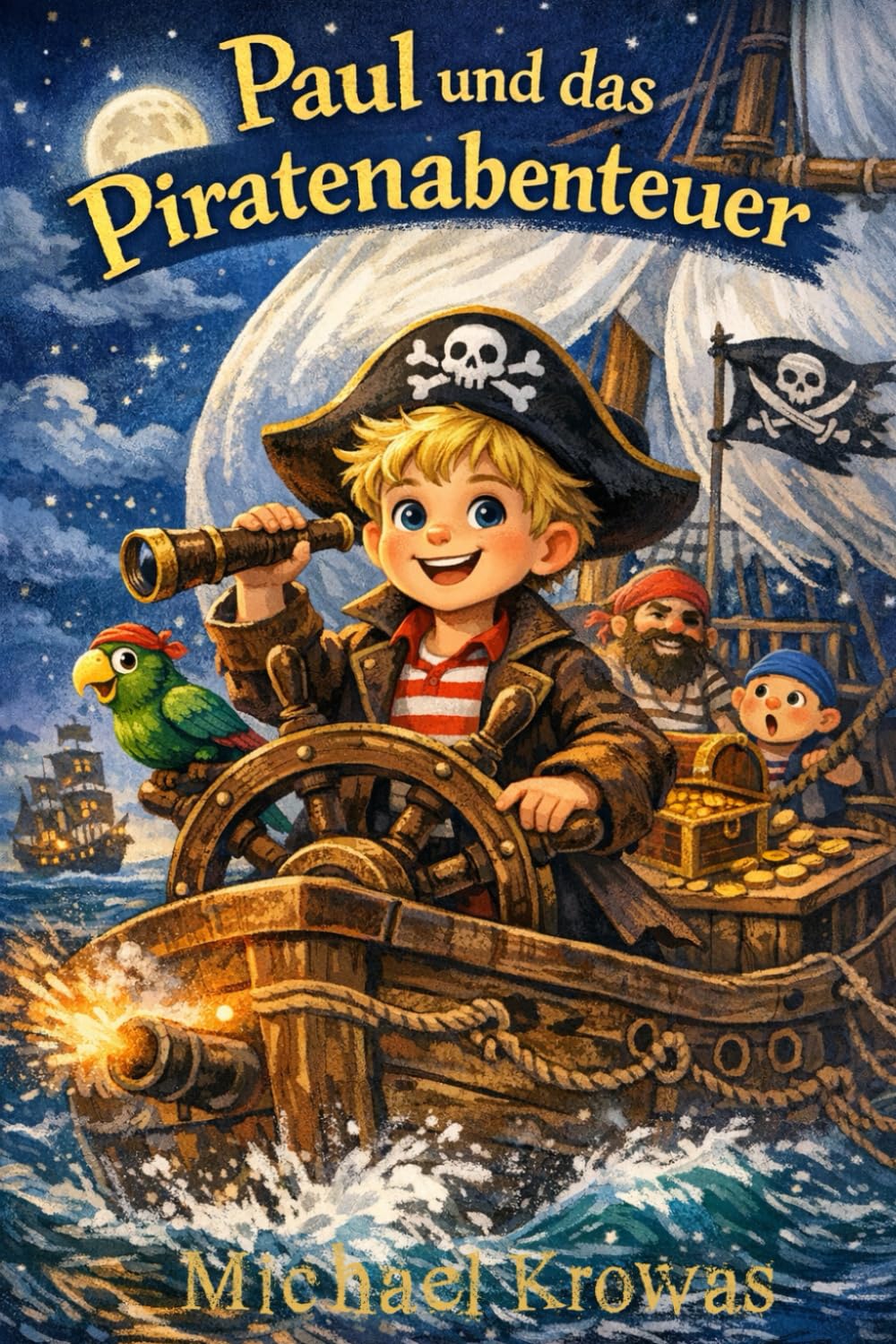 Paul und das Piratenabenteuer: Eine Geschichte aus der Serie "Nächte mit Paul"