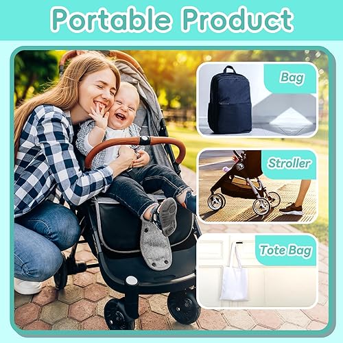 Miniatura 7 de Kit de aseo para bebés, juego de cuidado de seguridad infantil con cepillo para el cabello, peine cortaúñas, aspirador nasal, kit esencial para