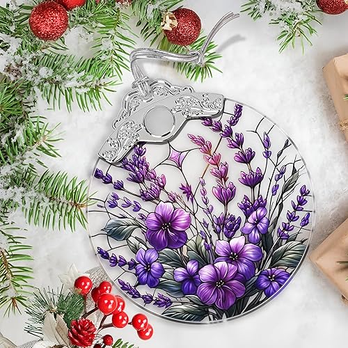 Miniatura 119 de Alchemy - Adorno de vitral, adorno de Navidad, decoración de Navidad para árbol, ideas de regalos de vacaciones, intercambio de regalos