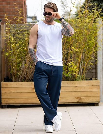 Sweat Pants Joggers Top And Bottom Sweat Pants Mens Tracksuit