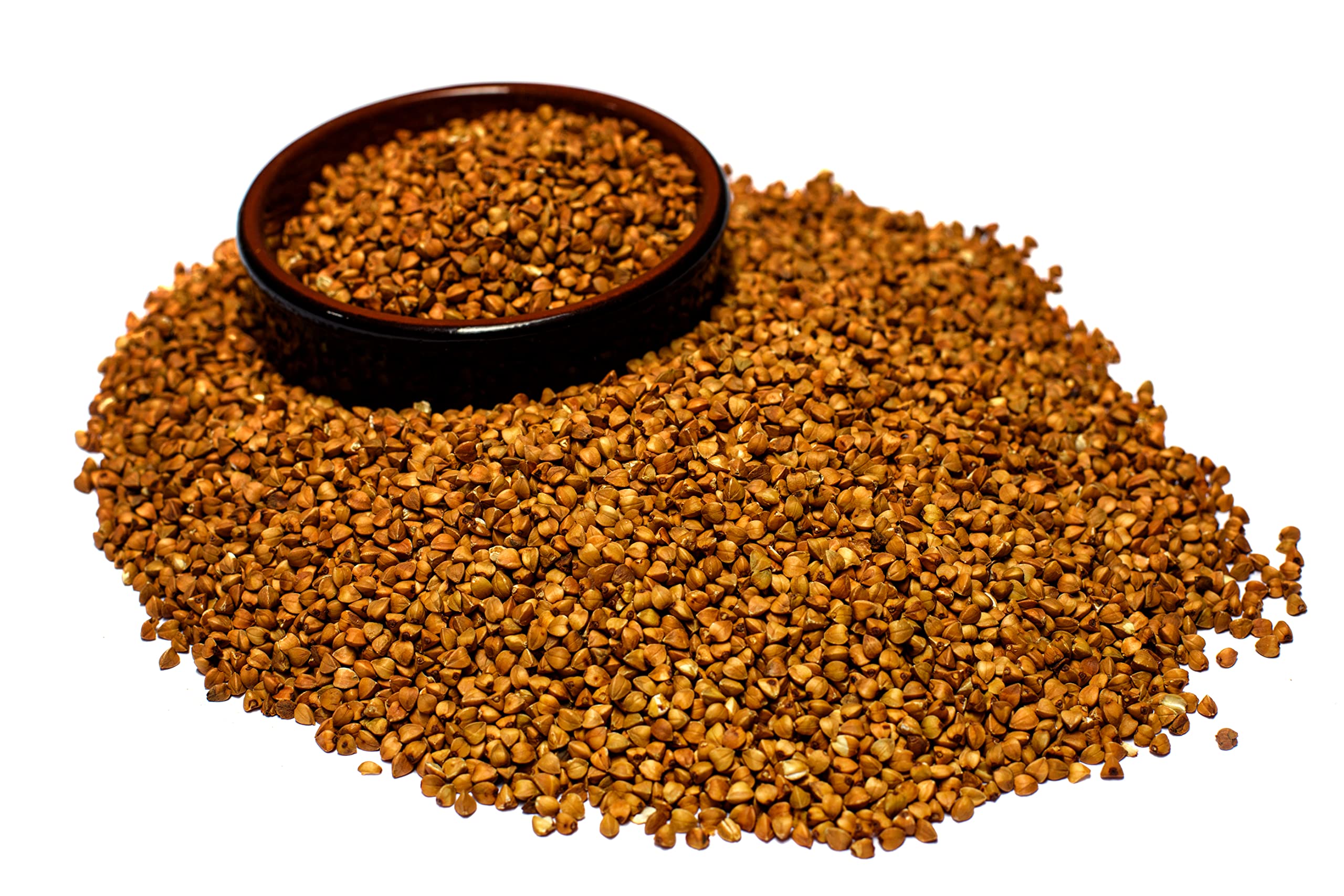 IGART Sarrasin Grillé 2kg, Délicieux, Source de Fibres, Source de Protéines, Qualité Supérieure