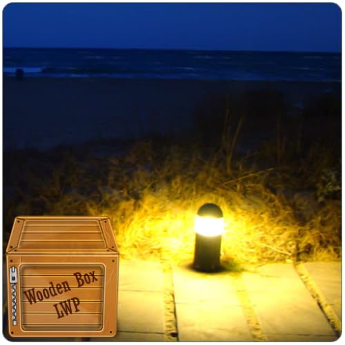 Night Beach Lamp Live Wallpaper