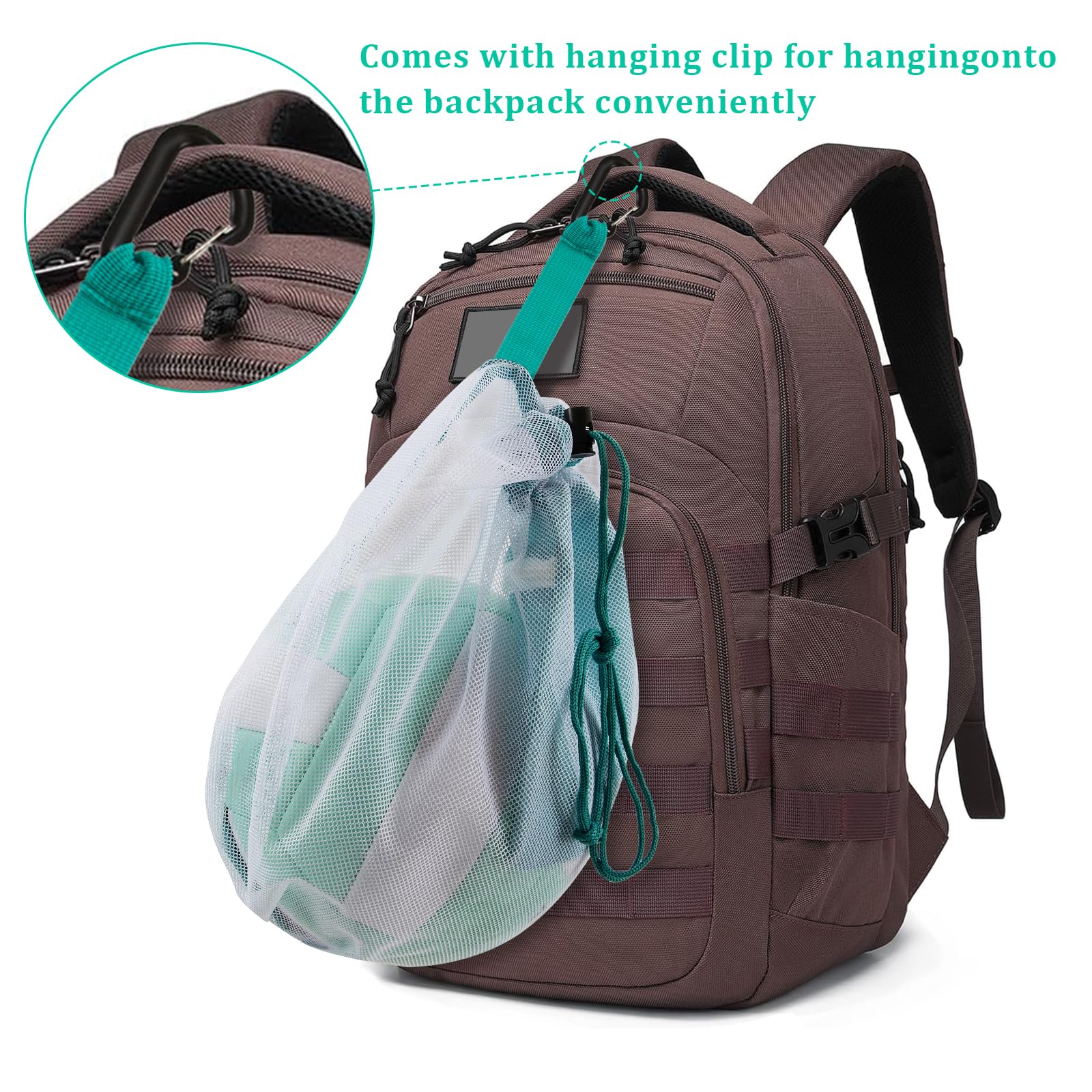 Zaino Da Basket JIMCOM - Borsa Per Palloni, 40x47 Cm, In Gabardine, Per Sport E Scuola - Foto 4