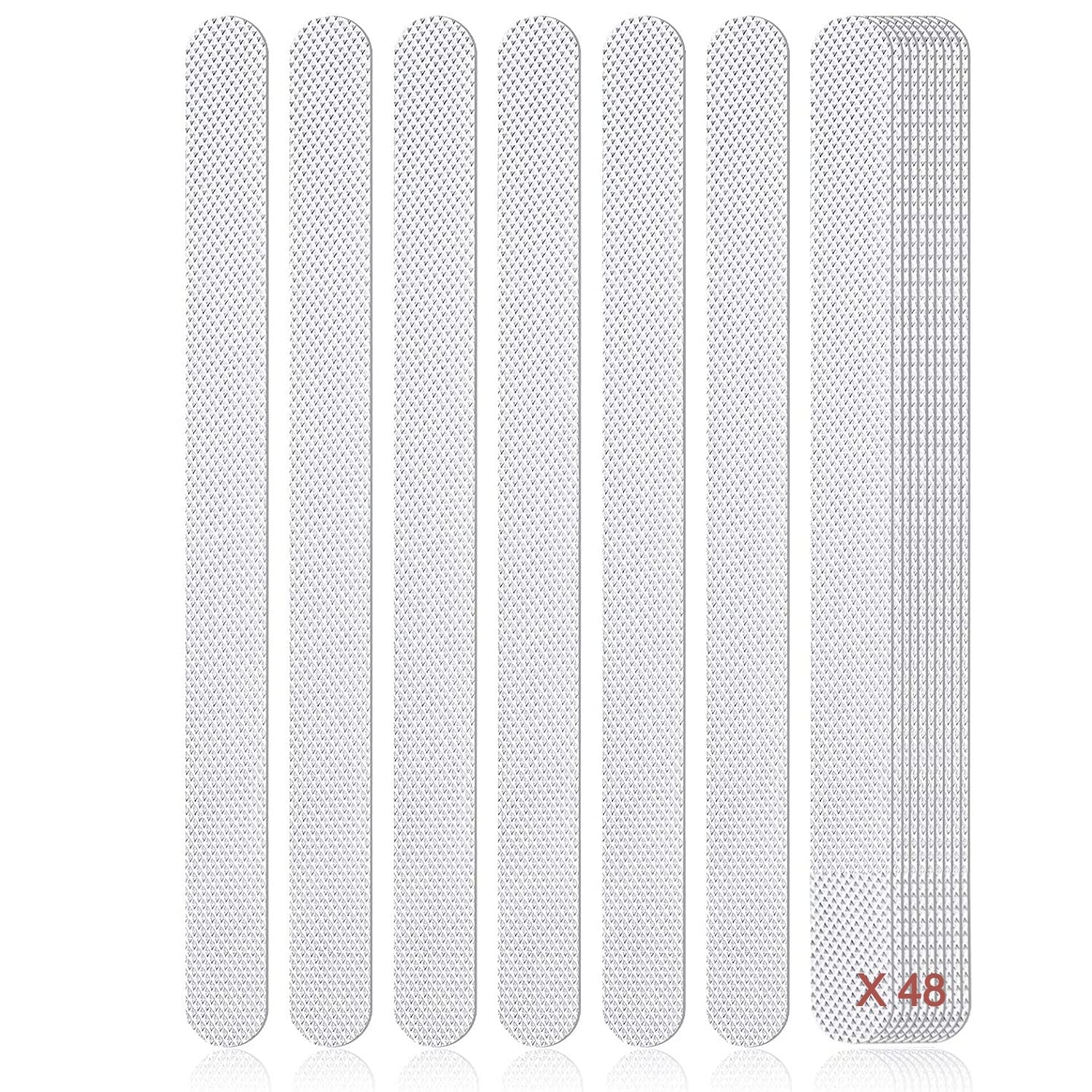 Buy Leeonz 48 Pieces Anti Slip Shower Stickers Set, NonSlip Safety Bathtub Strips, NonSlip