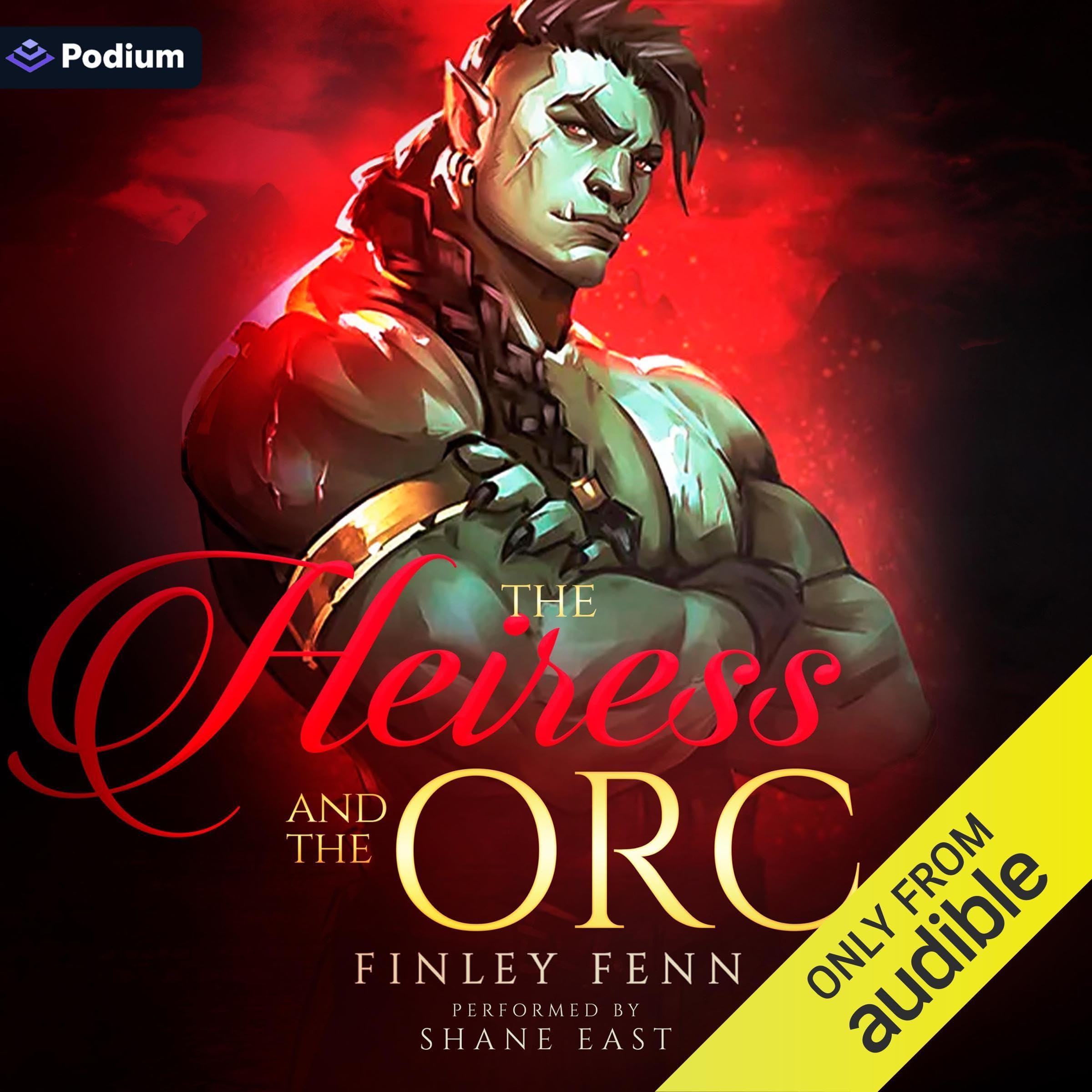 Cover art for The Heiress and the Orc