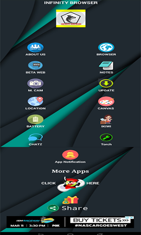 Infinity Browser - App on Amazon Appstore