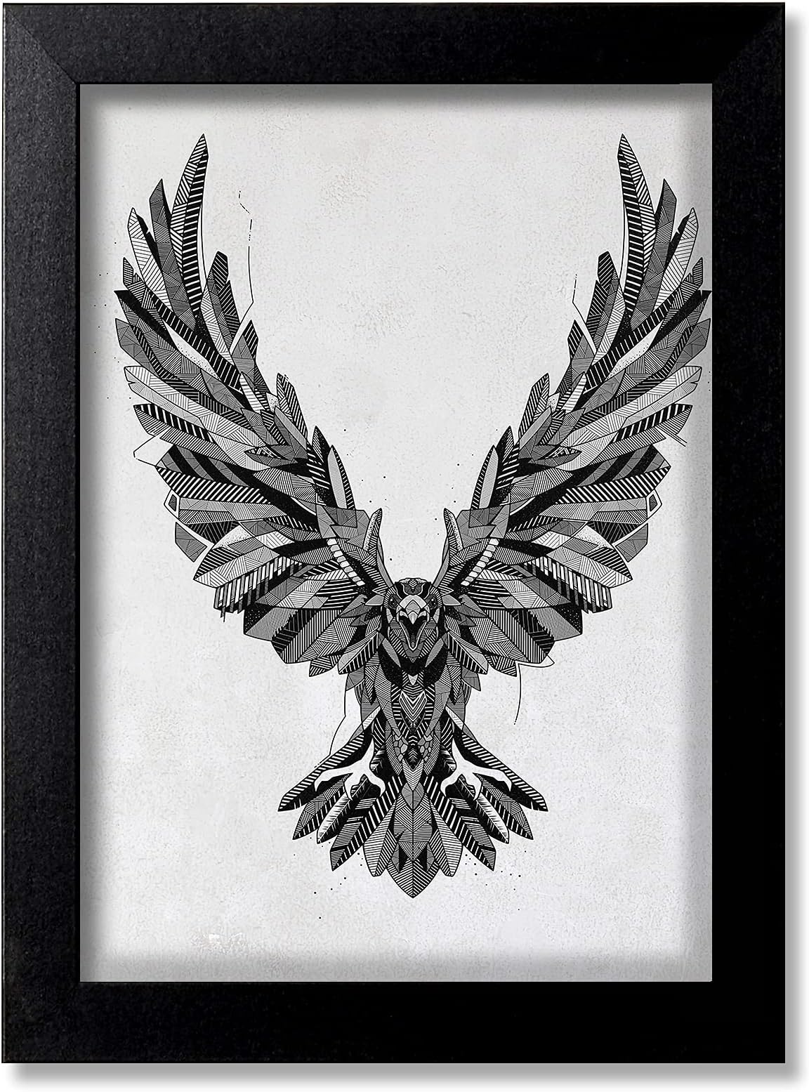 Blue Nexus Beautiful Eagle Nature Room Wall Poster with Wall Frame Wall Stickers Room Art Poster Painting (Get 25% Off on Buying More Than 1 Any Products:Check Offer Section)_BNWPA52