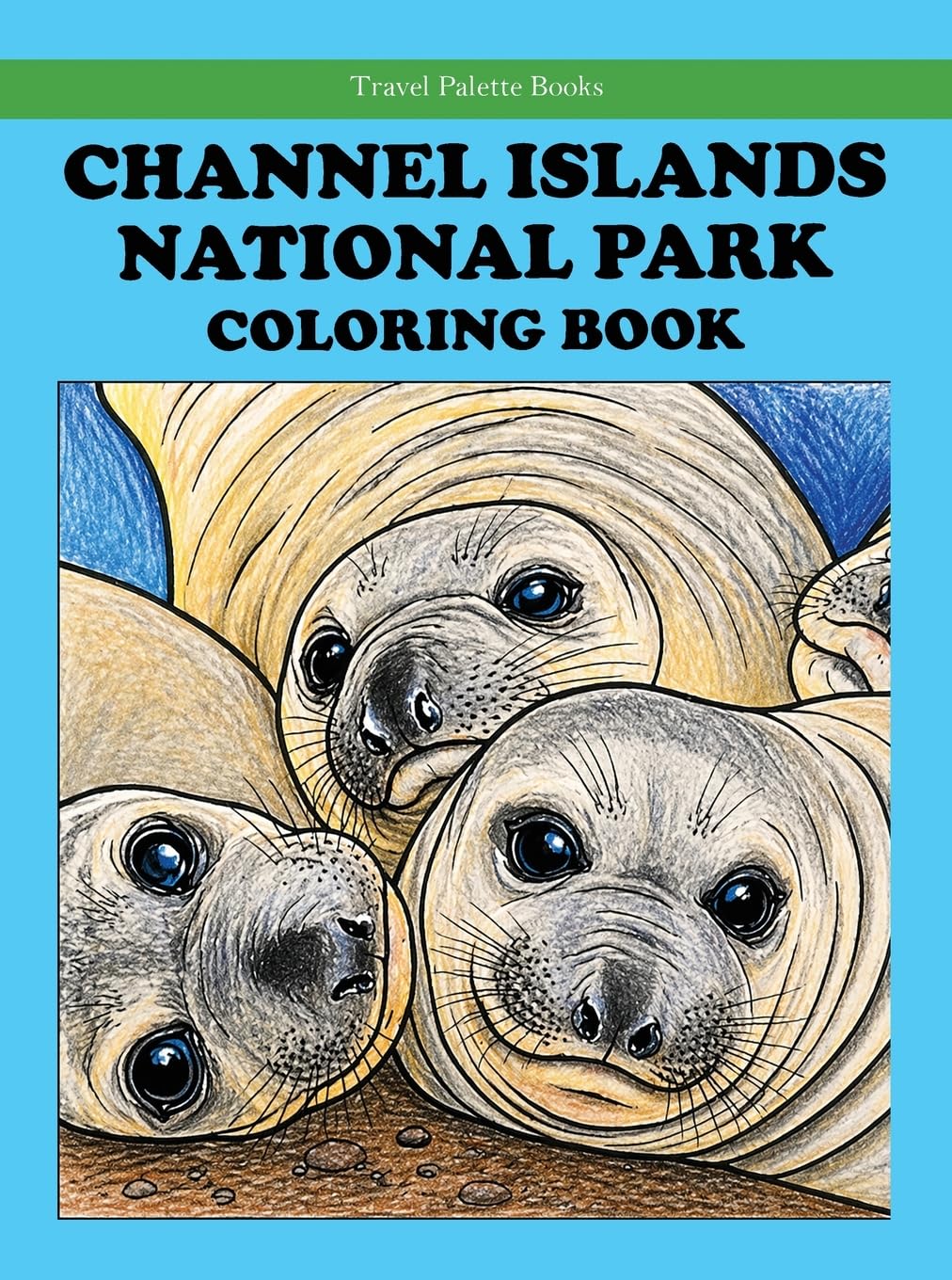 Channel Islands National Park Coloring Book (Travel Palette Coloring Books)