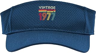 50 Years Old Shirt Vintage 1977 Limited Edition 50th Bday Sport Sun Visor