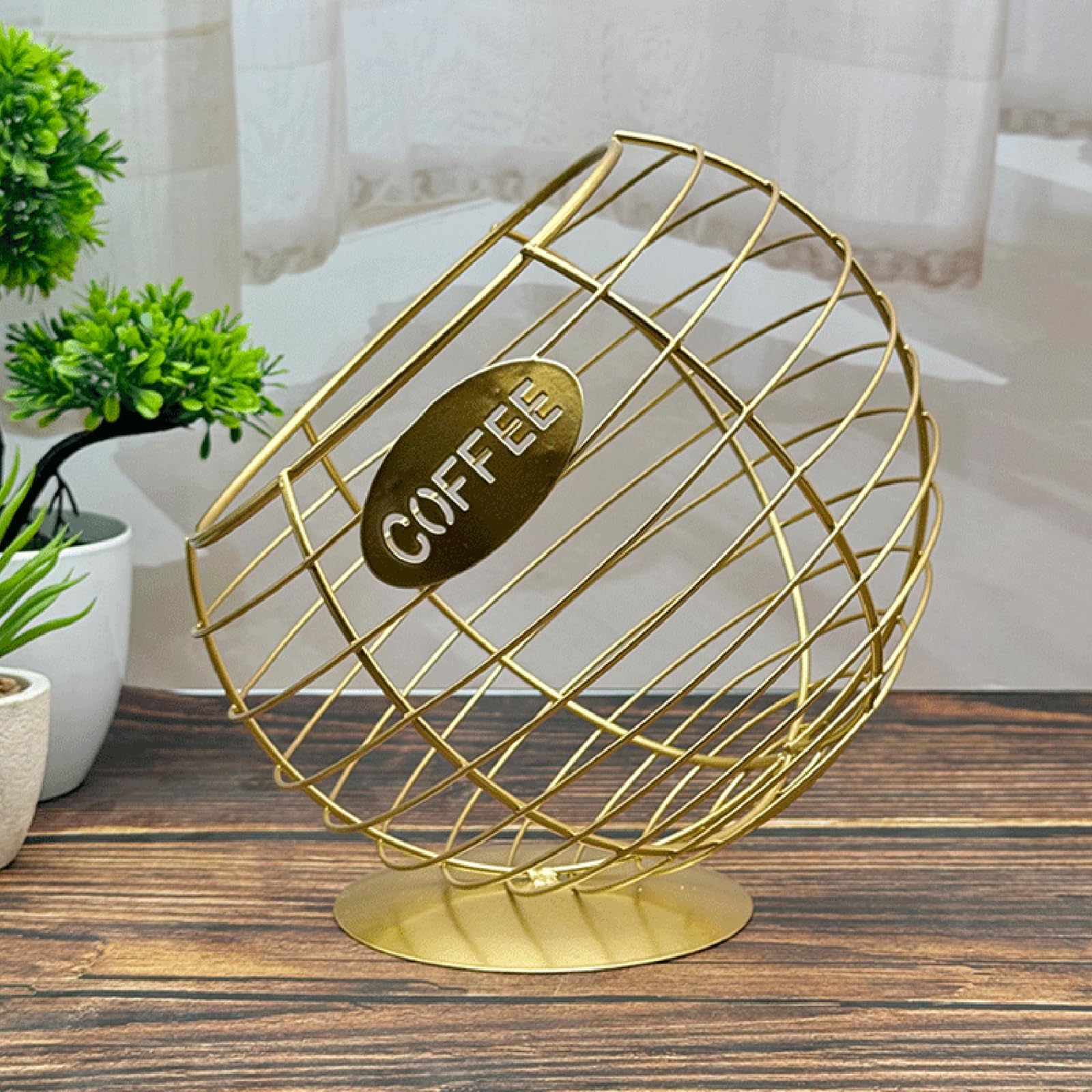 Kaffeekapsel-Organizer Aus Eisen - Stylische Aufbewahrung Für Küche & Büro