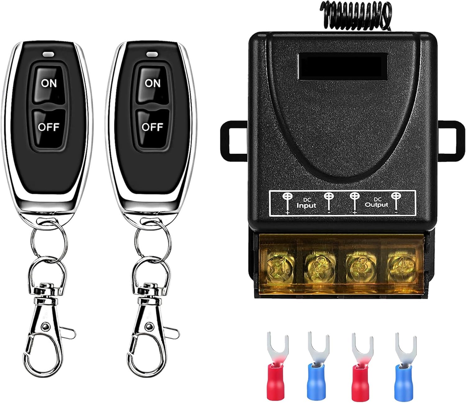 Remote Control Switch,DC12V Wireless Remote Switchs,High Power Wireless Relay Switch with Bluetooth, for Home Automation,Garage Door, Light, Pump, Industrial and Agricultural Machinery.