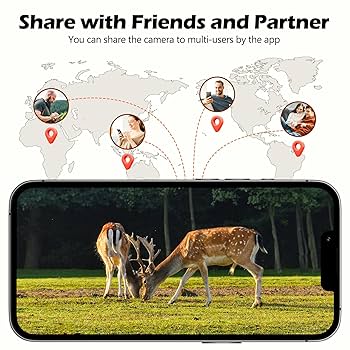 Amazon.co.jp: VOOPEAK ソーラー トレイルカメラ WIFI対応 60MP