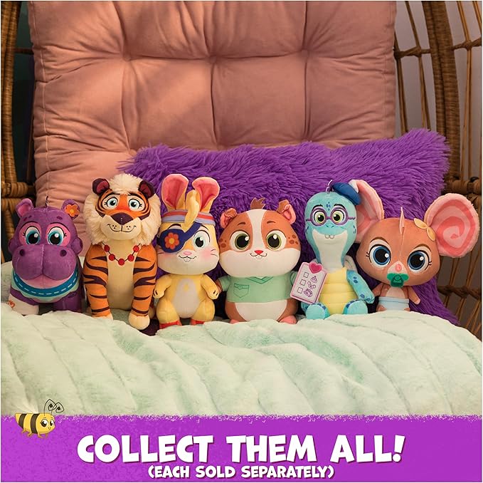 Vida the Vet, Juno Plush Toy, 7-Inch Tall Stuffed Animals with Super-Soft Fur, Kids Toys for Girls & Boys Ages 3 and up