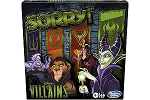 Sorry! Board Game: Disney Villains Edition