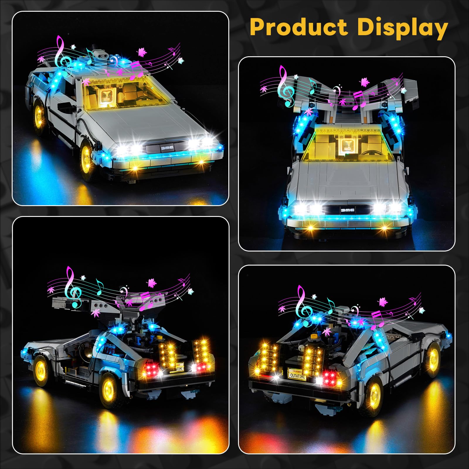 Amazon.co.jp: Kyglaring LEDライトキット Legoバック
