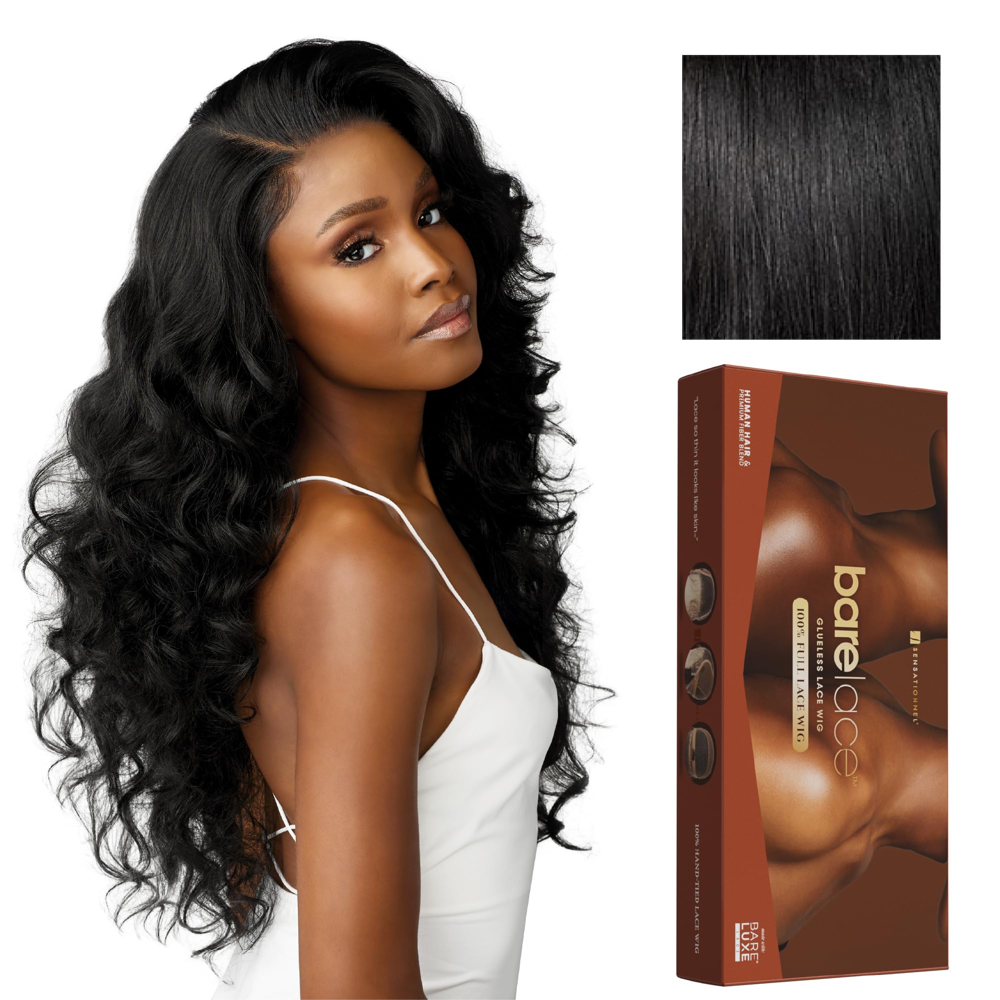 Amazon.com : Sensationnel Bare Lace Fulllace Wig - Unit 4  display picture 2