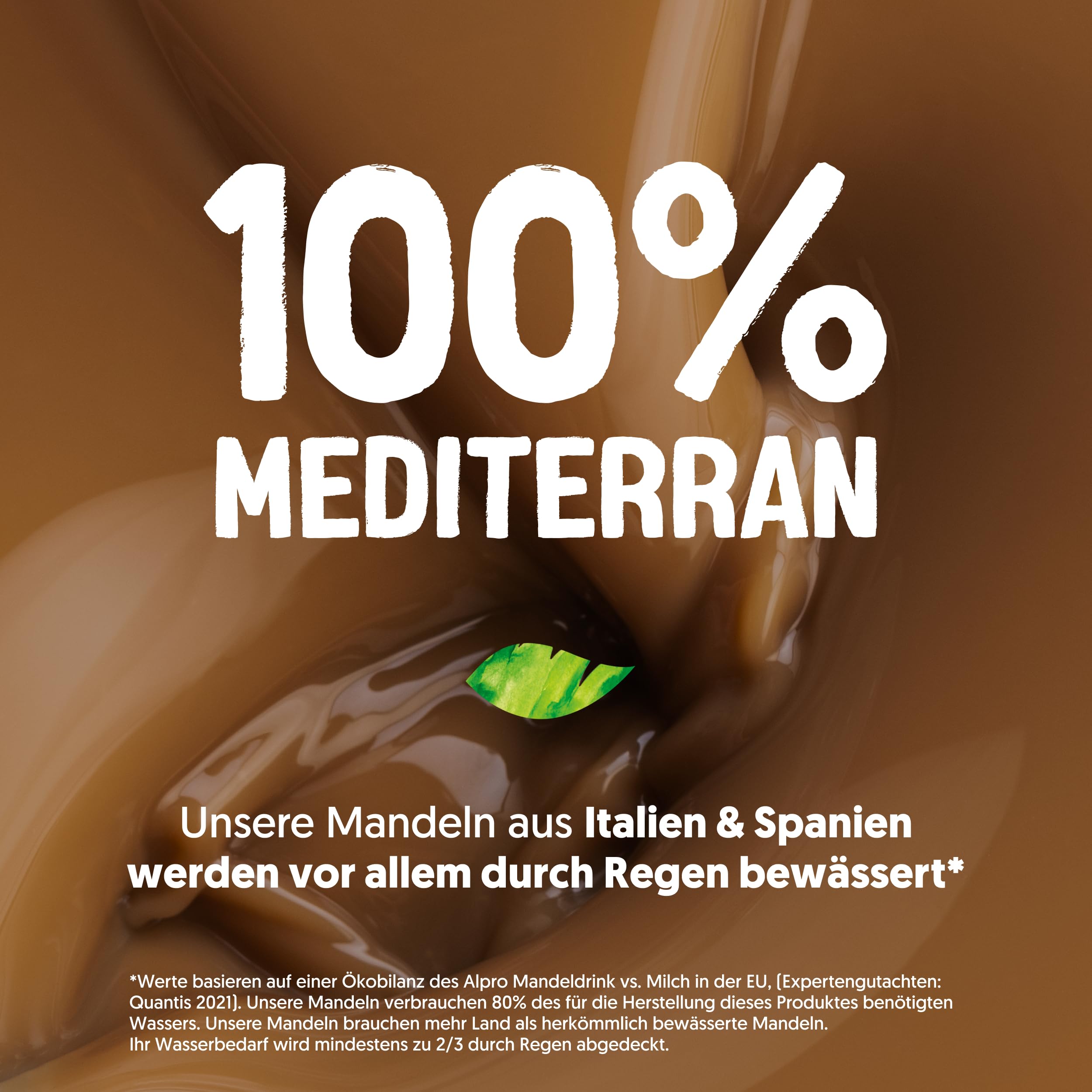 Alpro Iced Coffee Geröstete Mandel – Kaffee mit Mandeldrink – Von Natur aus laktose- und glutenfrei – Vegan und ideal für unterwegs – 15 x 250 ml