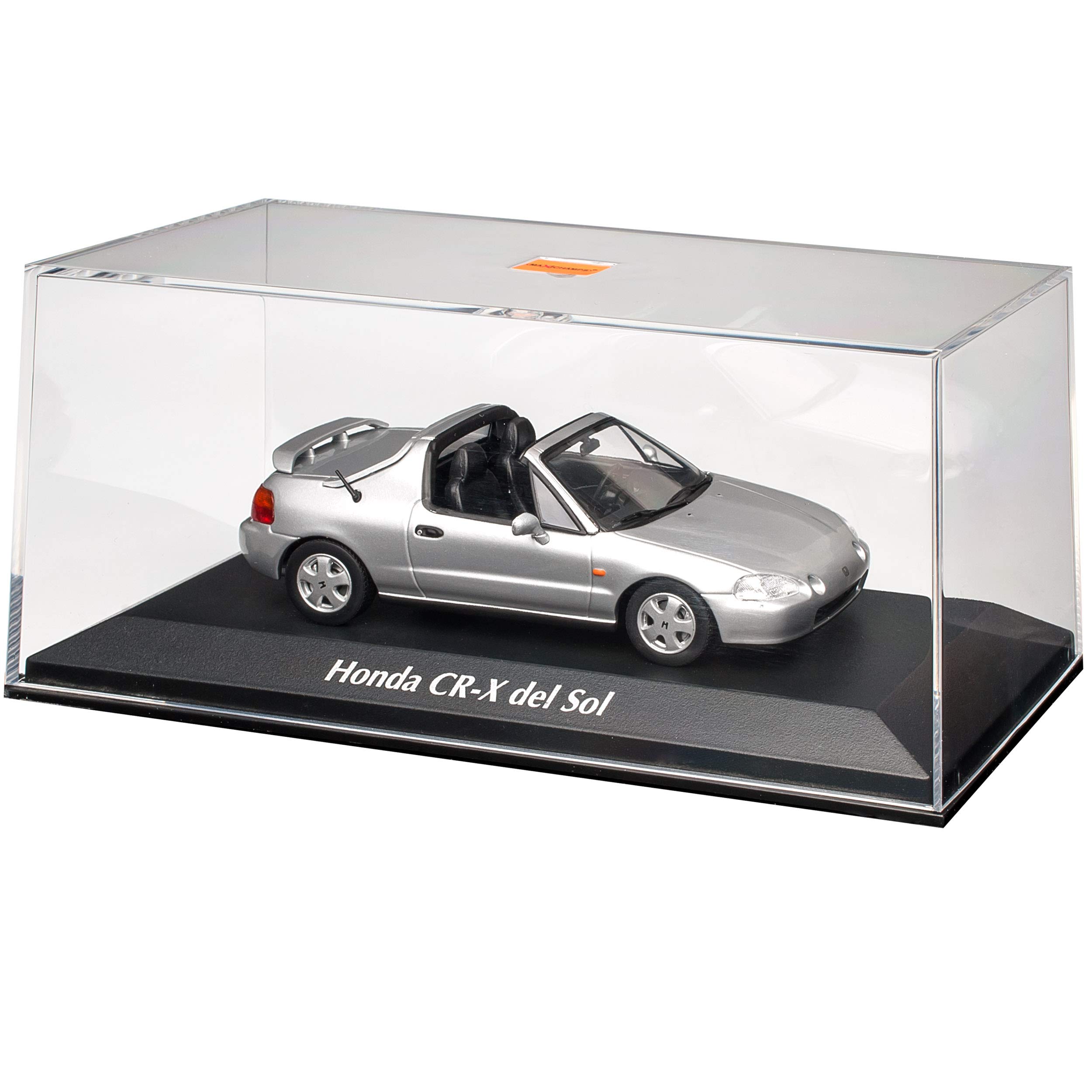 Generisch Hond CR-X Del Sol Typ EH6 Cabrio Silber Metallic 1992-1998 1/43 Minichamps Maxichamps Modell Auto