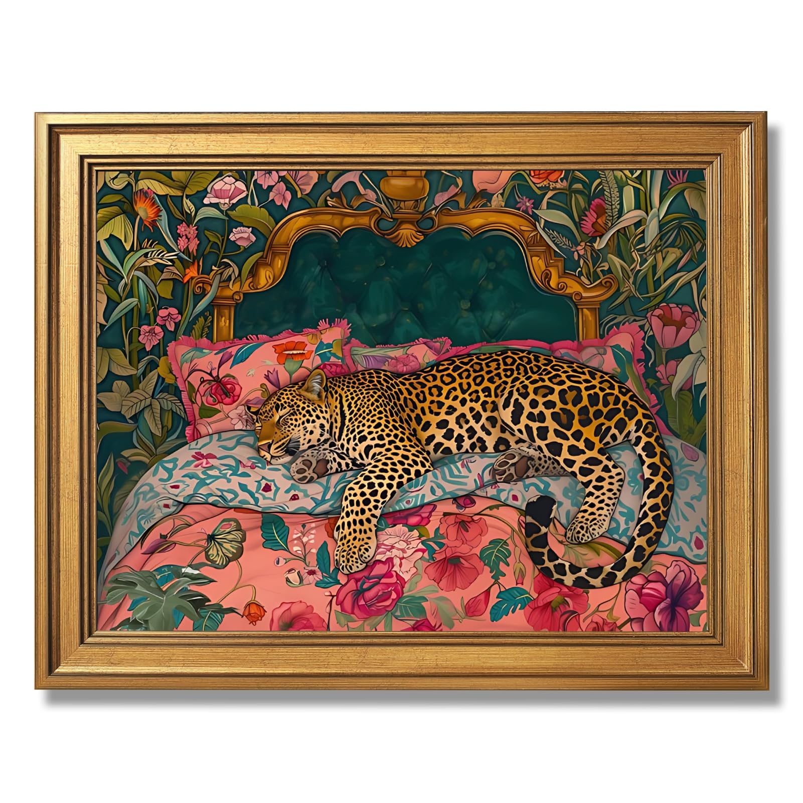 LEKDRA Leopard Wall Art