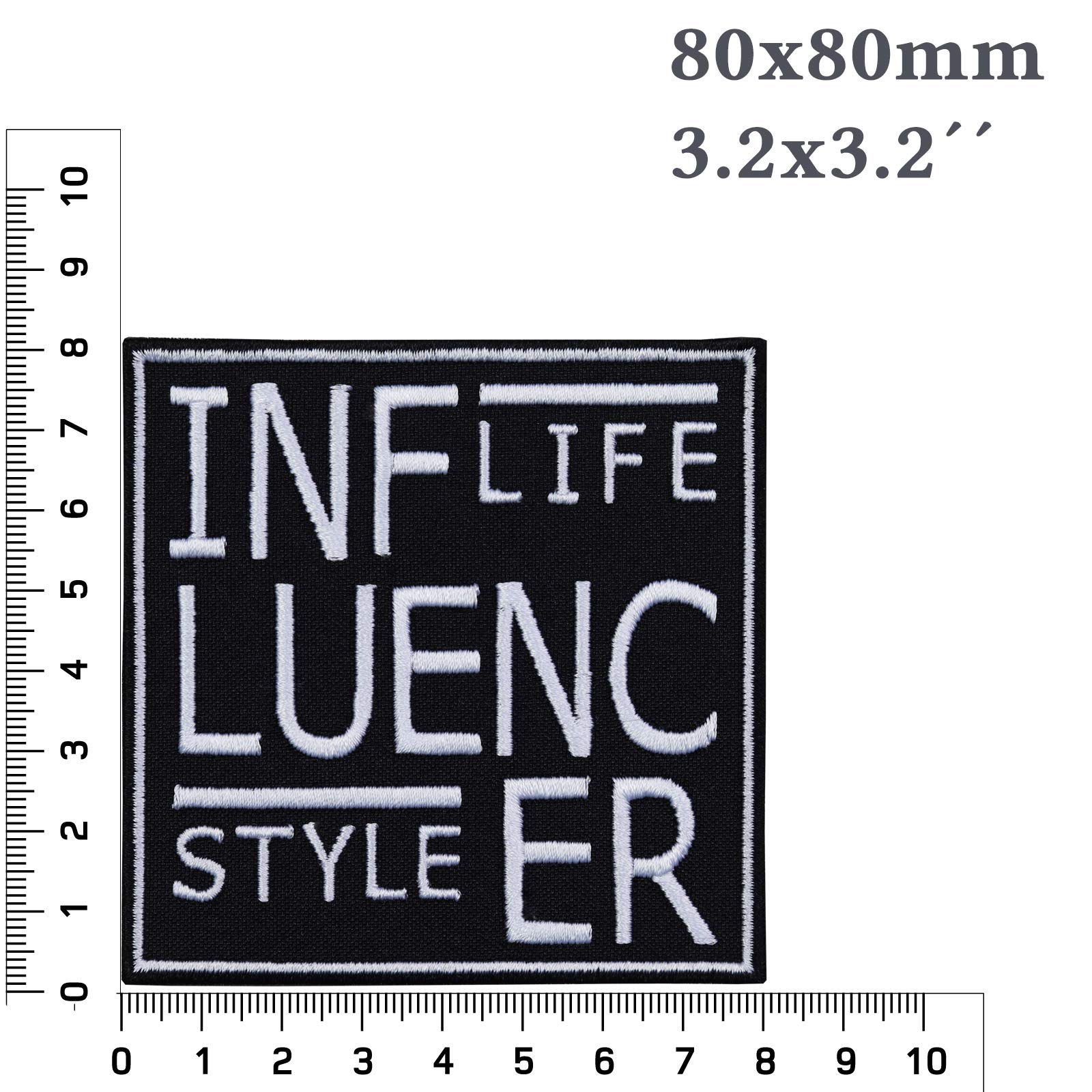 EMBROIDERED Iron On Patches Appliques Transfers Biker Patch Badges Get In Loser - Foto 2